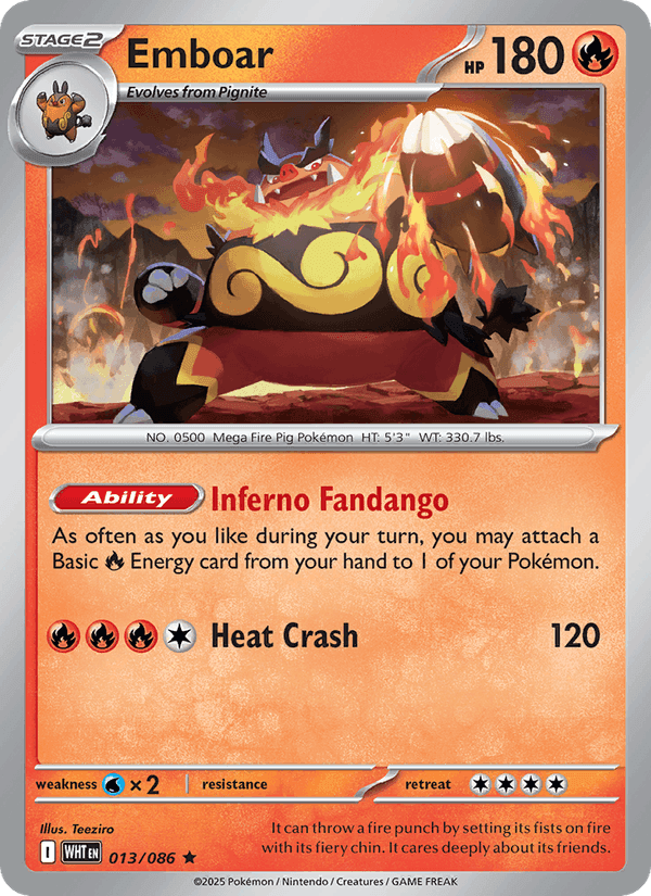 Emboar (Master Ball Pattern)