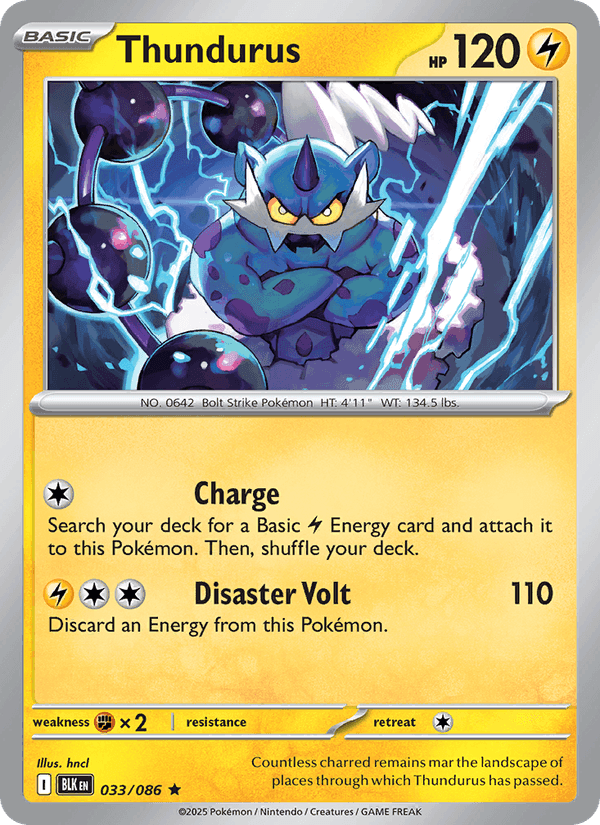 Thundurus (Master Ball Pattern)