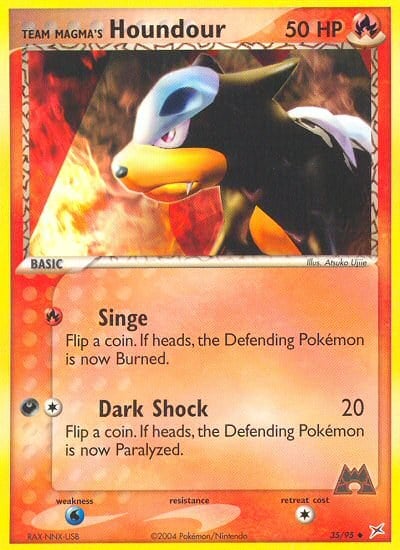 Team Magma's Houndour - 35/95