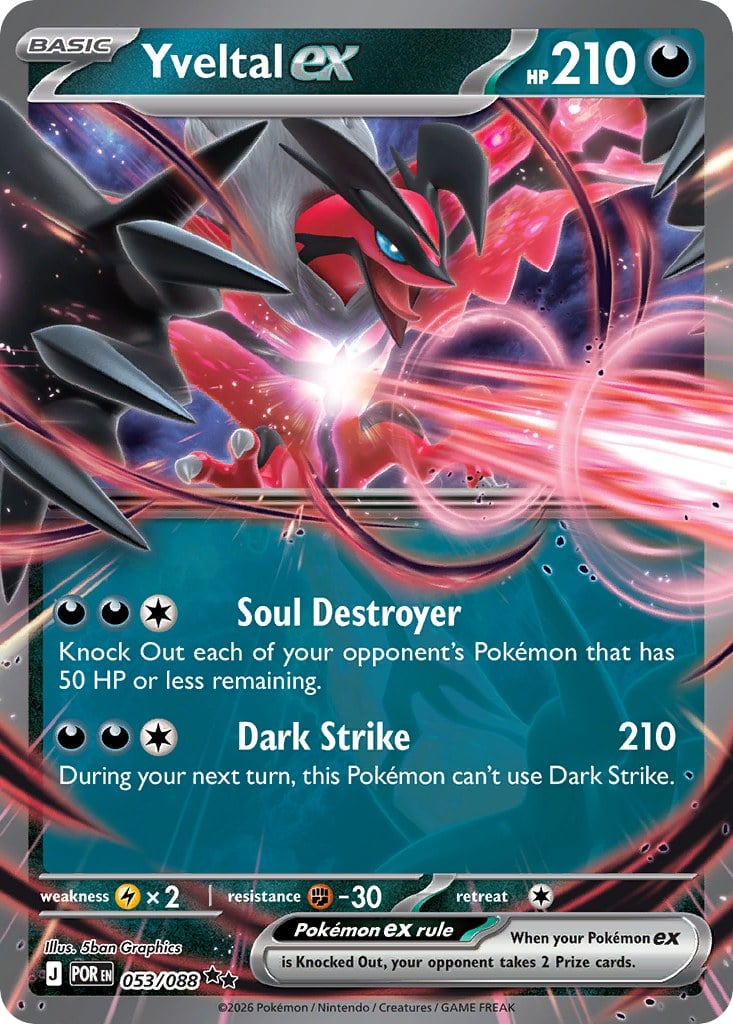 Yveltal ex