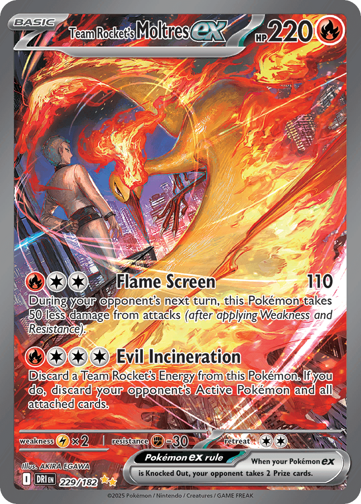 Team Rocket's Moltres EX